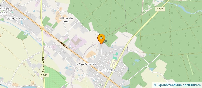 localisation de l'entreprise MONSIEUR ROBERT VIGNON à LES BORDES