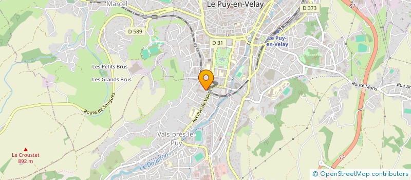 localisation de l'entreprise MONSIEUR ROBERT VIGOUROUX à VALS-PRES-LE-PUY