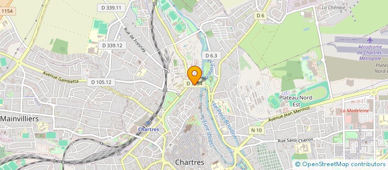 localisation de l'entreprise MONSIEUR ROBERT VILLARS à CHARTRES