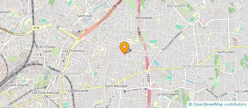 localisation de l'entreprise MONSIEUR ROBERT VIRY à MARSEILLE
