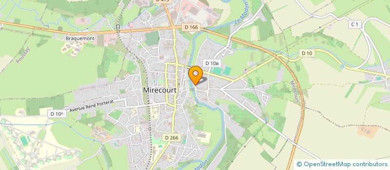 localisation de l'entreprise MONSIEUR ROBERT VIZIRU  MIRECOURT