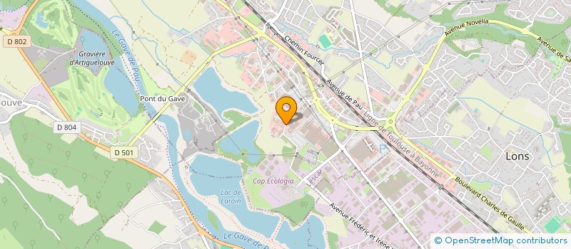 localisation de l'entreprise MONSIEUR ROBERT VOINESON  GERDE