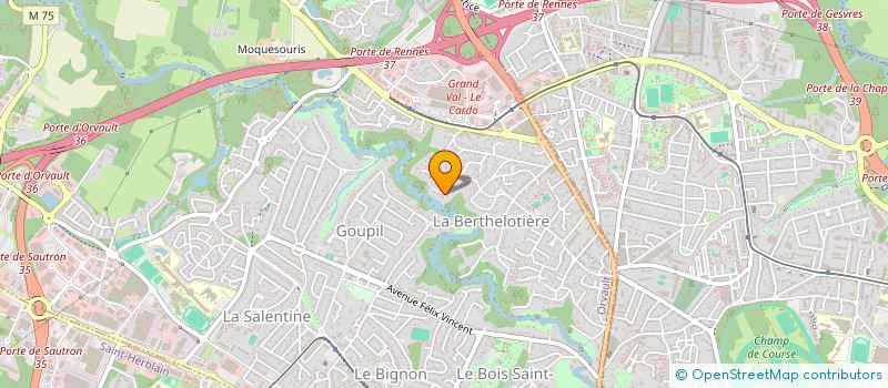 localisation de l'entreprise MONSIEUR ROBERT WACHHOLTZ à ORVAULT