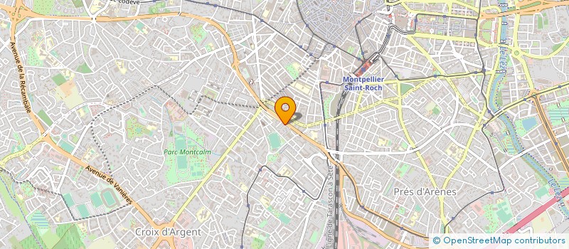 localisation de l'entreprise MONSIEUR ROBERT WALDER à MONTPELLIER
