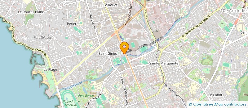 localisation de l'entreprise MONSIEUR ROBERT WALTER  MARSEILLE