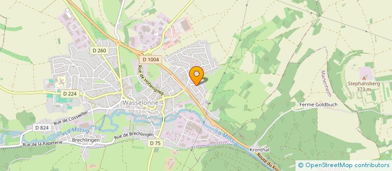 localisation de l'entreprise MONSIEUR ROBERT WERNERT SCHNEPF  SIERSTHAL