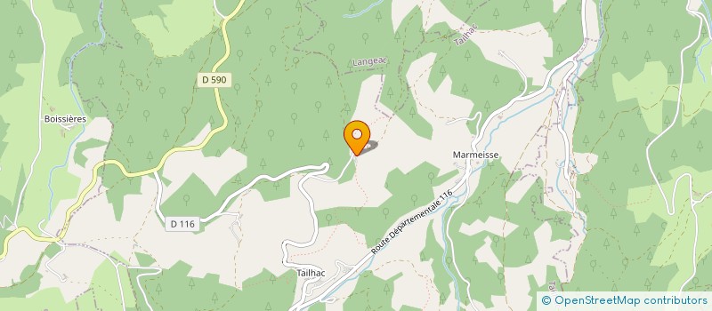 localisation de l'entreprise MONSIEUR ROBERT WILSON  PEBRAC