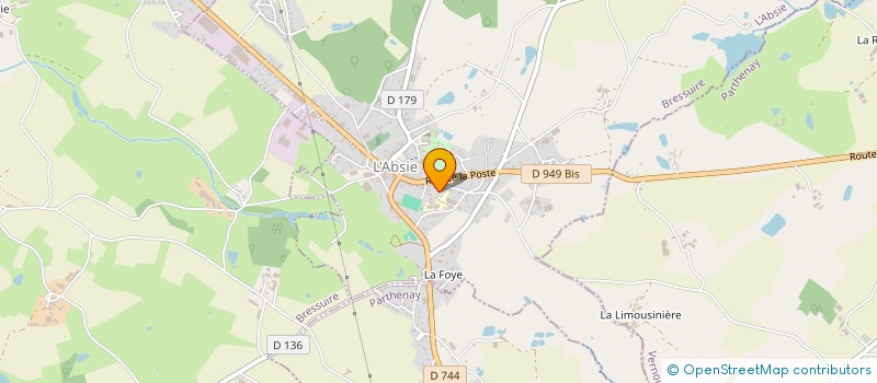 localisation de l'entreprise MONSIEUR ROBERT WISON  MONCOUTANT-SUR-SEVRE