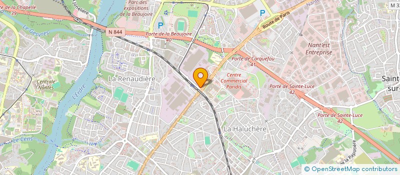 localisation de l'entreprise MONSIEUR ROBERT WU  NANTES