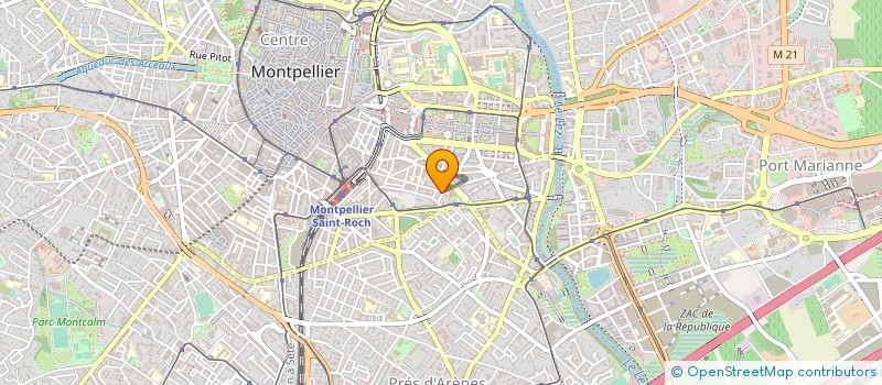 localisation de l'entreprise MONSIEUR ROBERT YAICHE à MONTPELLIER