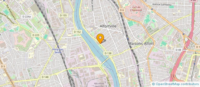 localisation de l'entreprise MONSIEUR ROBERT YENNI à ALFORTVILLE