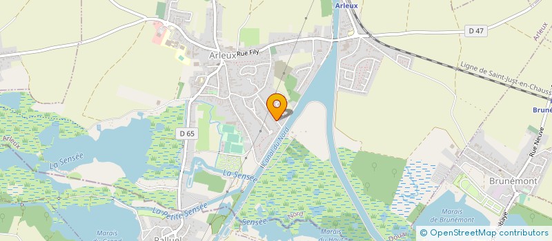 localisation de l'entreprise MONSIEUR ROBERT ZAMAN  HAMEL