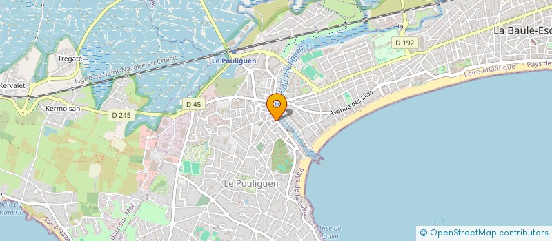 localisation de l'entreprise MONSIEUR ROBERT ZERMATI à LE POULIGUEN