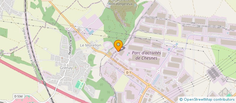 localisation de l'entreprise MONSIEUR ROBERT ZIVKOVIC  GRENAY