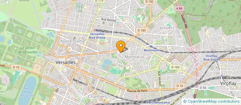 localisation de l'entreprise MONSIEUR ROBERT ZUBOWICZ à VERSAILLES
