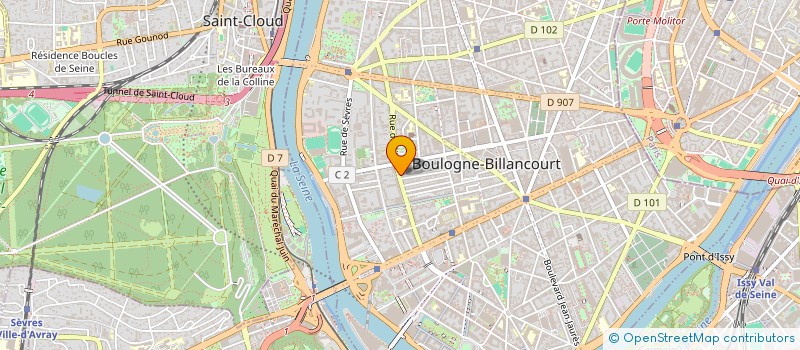 localisation de l'entreprise MONSIEUR ROBERTINO MELO DELGADO ELIAS à BOULOGNE-BILLANCOURT
