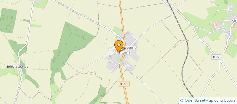 localisation de l'entreprise MONSIEUR ROBERTINO PIERRI  POIX-DE-PICARDIE