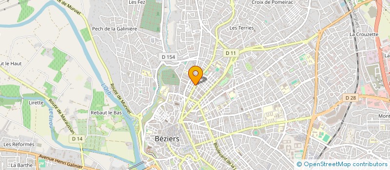 localisation de l'entreprise MONSIEUR ROBERTO ASSI à BEZIERS