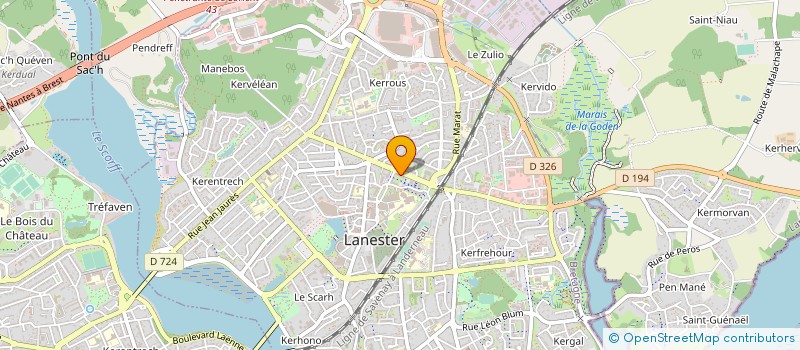 localisation de l'entreprise MONSIEUR ROBERTO ATTENA  LANESTER