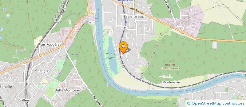 localisation de l'entreprise MONSIEUR ROBERTO BERNARDI  SAMOREAU