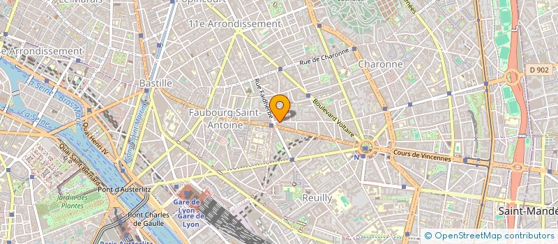 localisation de l'entreprise MONSIEUR ROBERTO BRAVETTI  PARIS