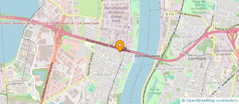 localisation de l'entreprise MONSIEUR ROBERTO BURESTA  BORDEAUX