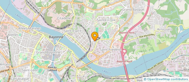 localisation de l'entreprise MONSIEUR ROBERTO CANALE à BAYONNE