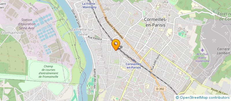 localisation de l'entreprise MONSIEUR ROBERTO CATALANO  CORMEILLES EN PARISIS