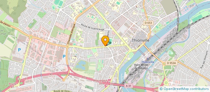 localisation de l'entreprise MONSIEUR ROBERTO CHESSA  METZ