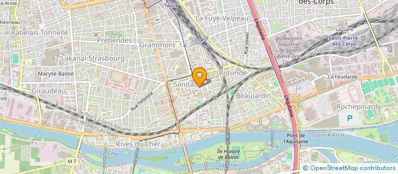 localisation de l'entreprise MONSIEUR ROBERTO COMITO  TOURS