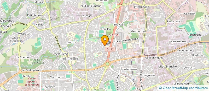 localisation de l'entreprise MONSIEUR ROBERTO DA CUNHA à BREST