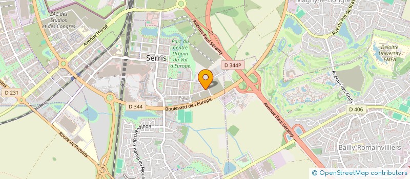 localisation de l'entreprise MONSIEUR ROBERTO DE DOMINICIS  SERRIS