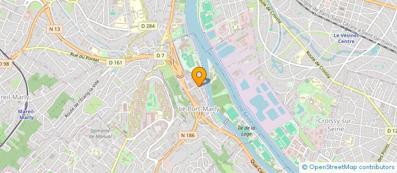 localisation de l'entreprise MONSIEUR ROBERTO DIOGO DE JESUS ANTUNES  LE PORT-MARLY