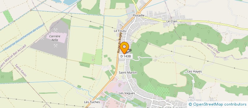 localisation de l'entreprise MONSIEUR ROBERTO DIURNO  SAINT-SAVIN