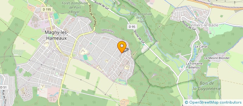 localisation de l'entreprise MONSIEUR ROBERTO DRAPRON  MAGNY-LES-HAMEAUX