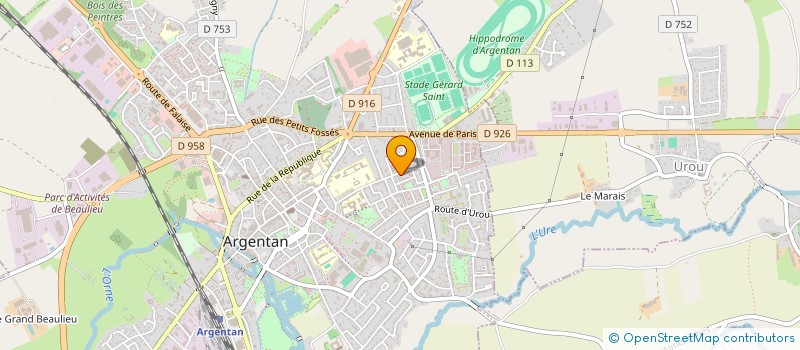 localisation de l'entreprise MONSIEUR ROBERTO FAELLA à ARGENTAN