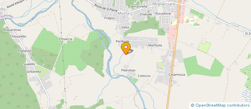 localisation de l'entreprise MONSIEUR ROBERTO FERREIRA DA SILVA à PRUNELLI-DI-FIUMORBO