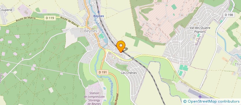 localisation de l'entreprise MONSIEUR ROBERTO GARCIA à BEYNES