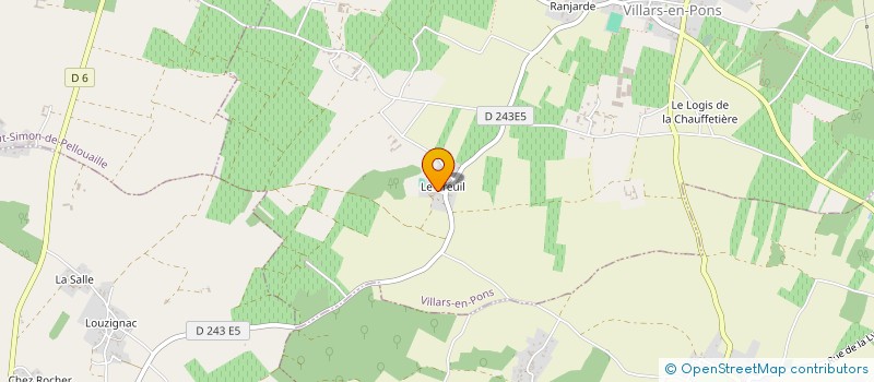 localisation de l'entreprise MONSIEUR ROBERTO GIRIOLO  VILLARS-EN-PONS