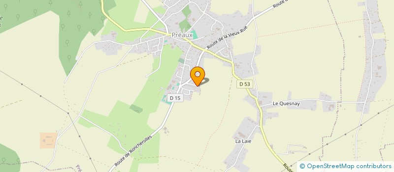 localisation de l'entreprise MONSIEUR ROBERTO GIULIANI à PREAUX