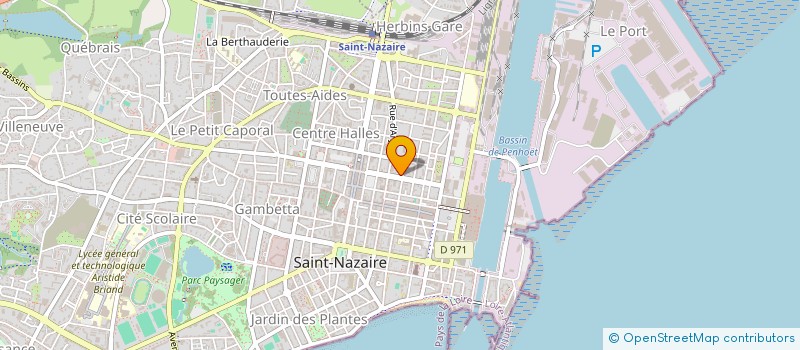 localisation de l'entreprise MONSIEUR ROBERTO GOMES RIBEIRO à SAINT-NAZAIRE