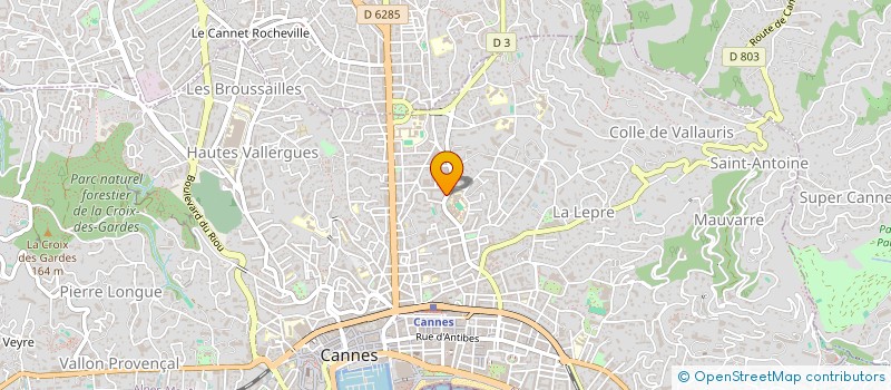 localisation de l'entreprise MONSIEUR ROBERTO GUIDI à CANNES