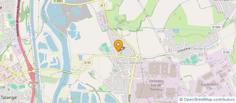 localisation de l'entreprise MONSIEUR ROBERTO GUMINA  AY-SUR-MOSELLE