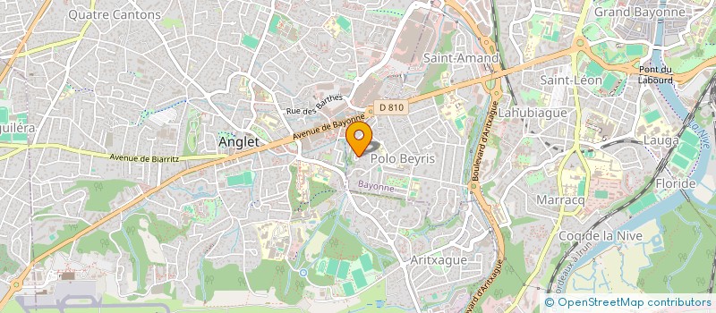 localisation de l'entreprise MONSIEUR ROBERTO HERNANDEZ PEREZ  BAYONNE