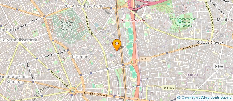 localisation de l'entreprise MONSIEUR ROBERTO INCATASCIATO à PARIS
