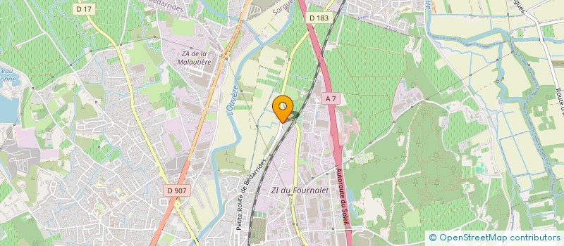 localisation de l'entreprise MONSIEUR ROBERTO JOVANOVIC  SORGUES