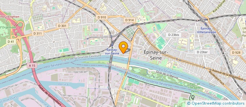 localisation de l'entreprise MONSIEUR ROBERTO JR DE TORRES à EPINAY-SUR-SEINE