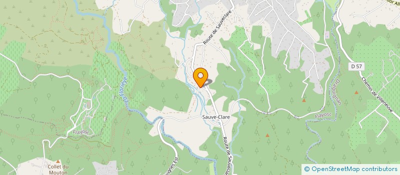 localisation de l'entreprise MONSIEUR ROBERTO LLORCA  FLAYOSC