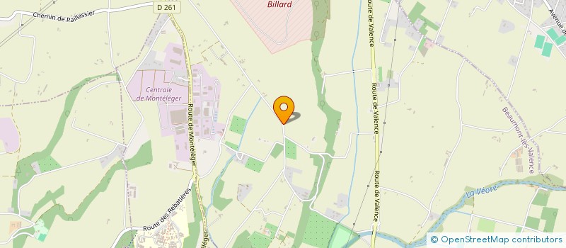 localisation de l'entreprise MONSIEUR ROBERTO LO VECCHIO  BEAUMONT-LES-VALENCE