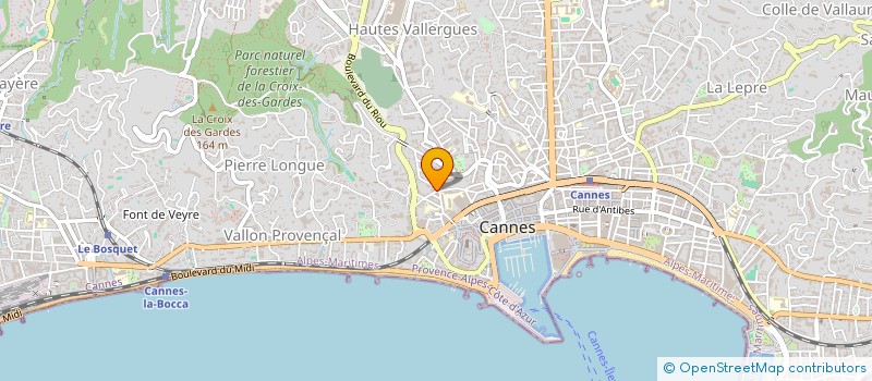 localisation de l'entreprise MONSIEUR ROBERTO LUCCA à CANNES
